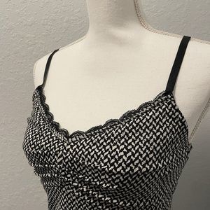 WHBM Black White Camisole Tank Top XS House Market